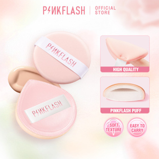 Pinkflash พัฟแต่งหน้า สองด้าน เบาะลม นุ่ม เครื่องสําอาง ความงาม สัมผัสสบาย เครื่องมือแต่งหน้าพัฟ