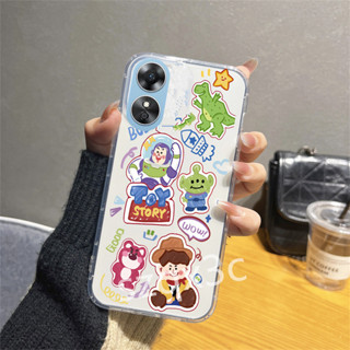 ใหม่ เคสโทรศัพท์มือถือแบบนิ่ม TPU ใส ลายการ์ตูนน่ารัก แฟชั่น สําหรับ OPPO A38 4G Reno 8 Pro 8Z Reno 8T 5G A78 2023