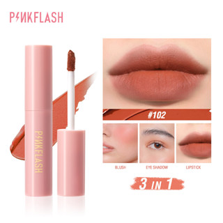 Pinkflash Kiss Air Matte ลิปสติกเนื้อเหลว กันน้ำ ติดทนนาน