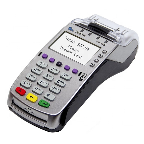 เครื่องโพสเทอร์มินัลชําระเงิน VX520 GPRS