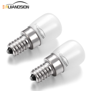 Ruiandsion หลอดไฟ E14 LED 12V 24V สีขาวอบอุ่น สําหรับเวที โรงแรม โคมไฟตั้งโต๊ะ 110V 220V โคมไฟตู้เย็น