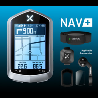 Xoss NAV+ NAV PLUS เครื่องนําทาง GPS วัดระยะทาง แบตเตอรี่ 2.4 นิ้ว สําหรับจักรยาน