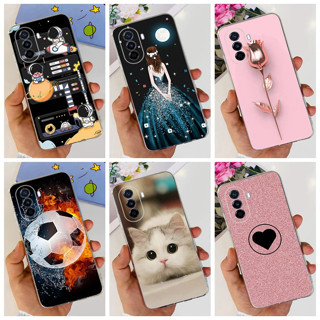 เคสโทรศัพท์มือถือ ซิลิโคนนิ่ม TPU ลายการ์ตูนดอกไม้ สําหรับ Huawei Nova Y70 NovaY70 Plus 2023 Nova Y 70+ MGA-LX9