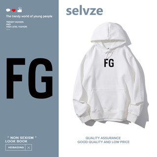 Selvze (พร้อมส่งจากกรุงเทพ มาใน 3 วัน)Printed Hoodie,ตัวอักษรแฟชั่นที่เรียบง่ายพิมพ์ เสื้อฮู้ดแขนยาวบาง T0466