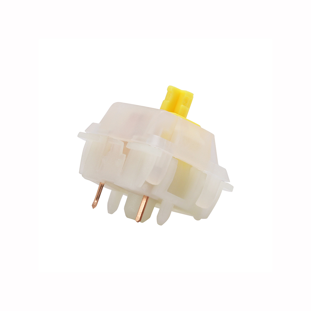 Gateron Milky Yellow PRO สวิตช์เชิงกล 5 PIN สําหรับคีย์บอร์ดเกมมิ่ง