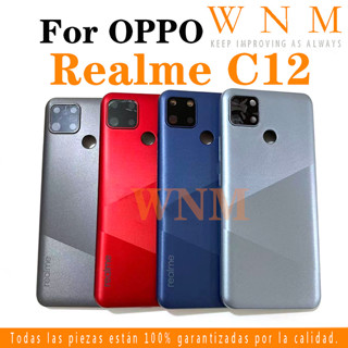 ฝาครอบแบตเตอรี่ด้านหลัง แบบเปลี่ยน สําหรับ OPPO Realme C12 RMX2189