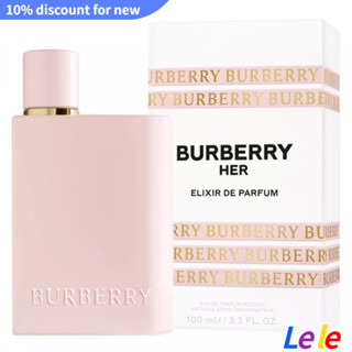 【SUVI】Burberry Flower and Her Ladys Fragrance Her Elixir DE Par EDP Intense Womens Perfume 23 Powder Bottles 100ml น้ําหอมผู้หญิง 23 ขวด 100 มล.