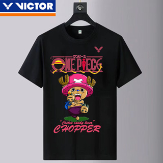 Victor 2023 ใหม่ เสื้อยืดลําลอง แขนสั้น ระบายอากาศ แห้งเร็ว สําหรับผู้ชาย ผู้หญิง เหมาะกับการเล่นกีฬา แบดมินตัน