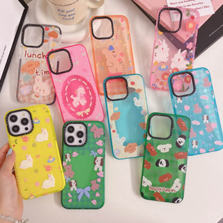 เคสโทรศัพท์มือถือ ลายการ์ตูนกระต่าย และหมีน้อยน่ารัก สําหรับ เคส Samsung Galaxy A13 A23 A33 A53 A52 A52S A14 A34 A54 4G 5G case