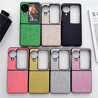 เคสโทรศัพท์มือถือ ป้องกัน แบบฝาพับ สีพื้น สีสันสดใส สําหรับ OPPO Find N3