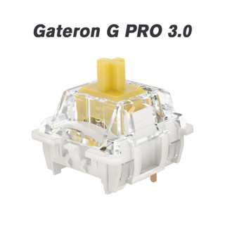 Gateron G Yellow PRO 3.0 RGB สวิตช์เชิงกล สําหรับคีย์บอร์ดเกมมิ่ง