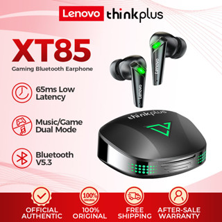 Lenovo Thinkplus XT85 II หูฟังบลูทูธ หูฟังไร้สาย TWS Bluetooth 5.3 หูฟังบลูทูธเกมมิ่ง ความล่าช้าต่ํา พร้อมไมโครโฟน