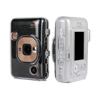 เคสพลาสติกใส แบบแข็ง สําหรับกล้องไฮบริด Fujifilm Instax Mini Liplay และฝาครอบป้องกันเครื่องพิมพ์