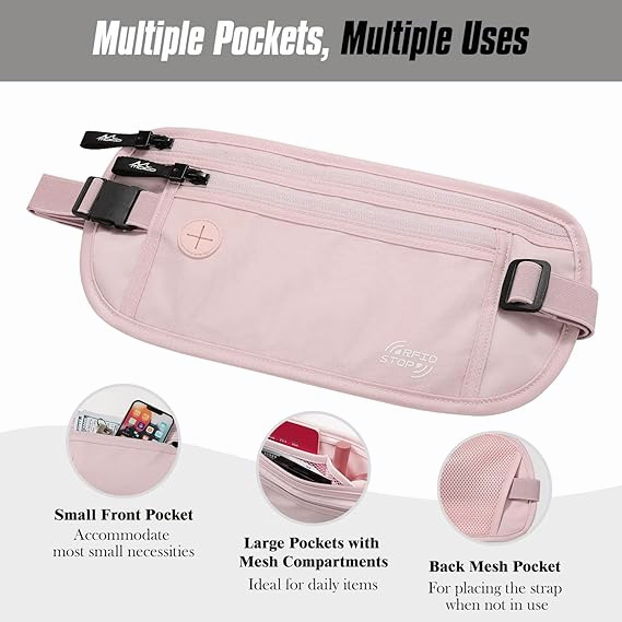 Moko กระเป๋าสตางค์ กระเป๋าใส่หนังสือเดินทาง กันขโมย RFID สําหรับผู้ชาย และผู้หญิง