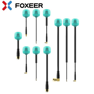 Foxeer Lollipop 4+ Plus 5.75GHz 2.6dBi เสาอากาศ ขนาดเล็ก LHCP RHCP SMA MMCX UFL อินเตอร์เฟซ สําหรับโดรนบังคับ FPV 2 ชิ้น ต่อล็อต