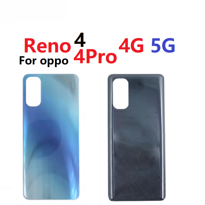 ฝาหลัง (back cover) กระจกด้านหลัง สําหรับ Oppo Reno 4 Pro 4G 5G CPH2113 PDPM00 CPH2091P CPH2089
