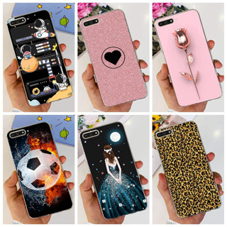 เคสโทรศัพท์ ซิลิโคนนิ่ม TPU ลายแฟชั่น 2023 สําหรับ Huawei Y6 2018 Y6 Prime 2018 ATU-LX3 ATU-L21 ATU-L31 Y 6 Prime 2018