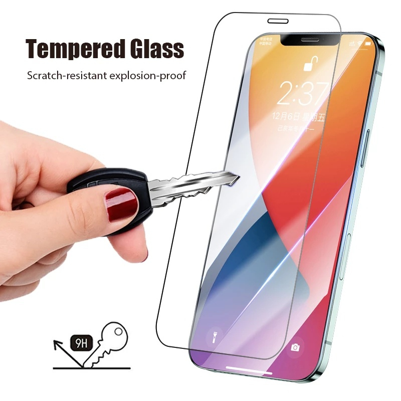 ฟิล์มกันรอยหน้าจอความเป็นส่วนตัวกระจกนิรภัย 100D สําหรับ iPhone X/XR/XS/11/12/13/14/15/16 Pro Max & Plus - ฟิล์มป้องกันแบบใส HD