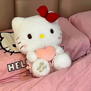 【Swoan】30/40CM Sanrio ตุ๊กตาคิตตี้ Hello Kitty ตุ๊กตาแมวหน้าคิตตี้ ตุ๊กตา