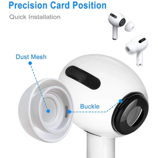 3 คู่ Eartips เปลี่ยนสําหรับ Apple AirPods Pro 3 2, Anti Slip เอียร์บัดซิลิโคนหูฟังเคล็ดลับใช้งานร่วมกับ AirPod Pro