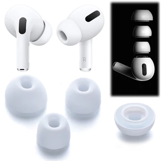3 คู่ Eartips เปลี่ยนสําหรับ Apple AirPods Pro 3 2, Anti Slip เอียร์บัดซิลิโคนหูฟังเคล็ดลับใช้งานร่วมกับ AirPod Pro
