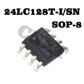 5 ชิ้น 24LC128T-I/SN 24LC128-I/SN 25LC128-I/SN TI/SN SOP8 หน่วยความจำ IC 24LC128