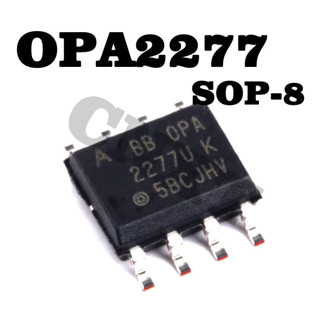 5 ชิ้น OPA2277 OPA2277U OPA2277UA SOP8 ชิปแอมป์ Op ใหม่ต้นฉบับ