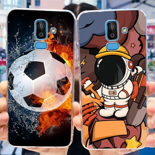 เคสโทรศัพท์ ซิลิโคนนิ่ม กันกระแทก พิมพ์ลาย แฟชั่น สําหรับ Samsung Galaxy J8 2018 J810F J 8 J810Y J810G