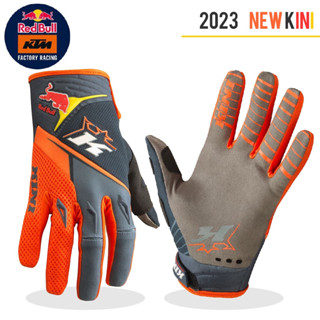 ถุงมือแข่งจักรยานเสือภูเขาวิบาก KTM-Red Bull 2023