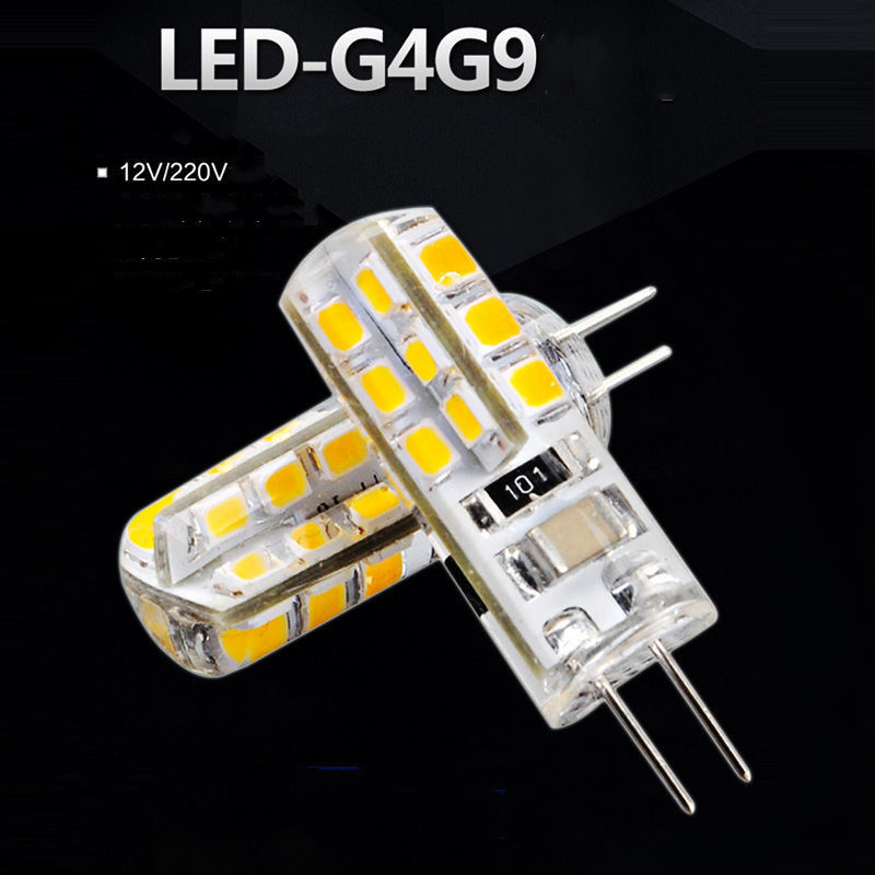 G4 หลอดไฟ led 12v 220v g9 สว่างมาก แรงดันไฟฟ้าต่ํา ประหยัดพลังงาน ขนาดเล็ก