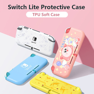 เคสซิลิโคน TPU แบบนิ่ม ป้องกันรอยขีดข่วน ดูดซับแรงกระแทก สําหรับ Nintendo Switch Lite