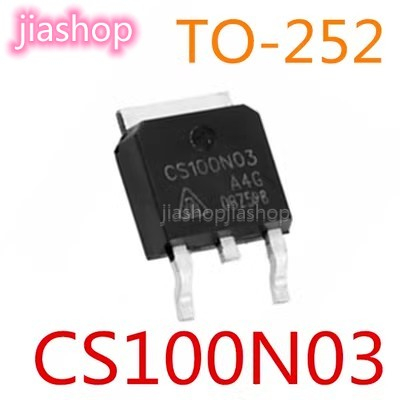 10 ชิ้น 100N03 CS100N03 TO-252 30V/100A MOSFET ใหม่บน
