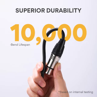 Maono XLR สายเคเบิลไมโครโฟนพรีเมี่ยม XLR พร้อมตัวเชื่อมต่อ XLR ตัวผู้ เป็นตัวเมีย 3 Pins สําหรับไมโครโฟน สตูดิโอ ผสมบอร์ด แพทช์เบย์ พรีแอมป์ ระบบลําโพง