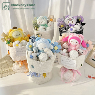 NookeryZone SANRIO [ฟรีถุงของขวัญ] ช่อดอกไม้ ซานริโอ้ น่ารัก แฮนด์เมด ของขวัญวันวาเลนไทน์ คริสต์มาส