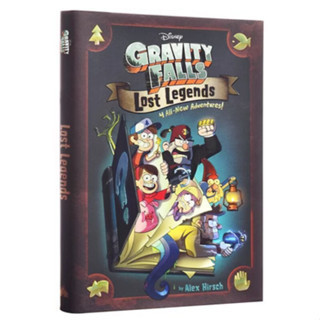 หนังสือการ์ตูนดิสนีย์ Strange Town Lost Legends Collection of 4 Stories: Gravity Falls Lost Legends 4 All New Adventures Hardbound Alex Hirsch Full Color