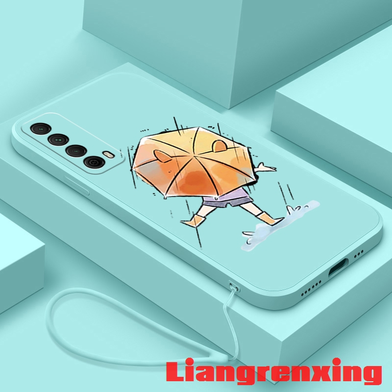 เคสซิลิโคนนิ่ม ลายการ์ตูนน่ารัก กันกระแทก สําหรับ huawei y7a 2021 YTHSYC01