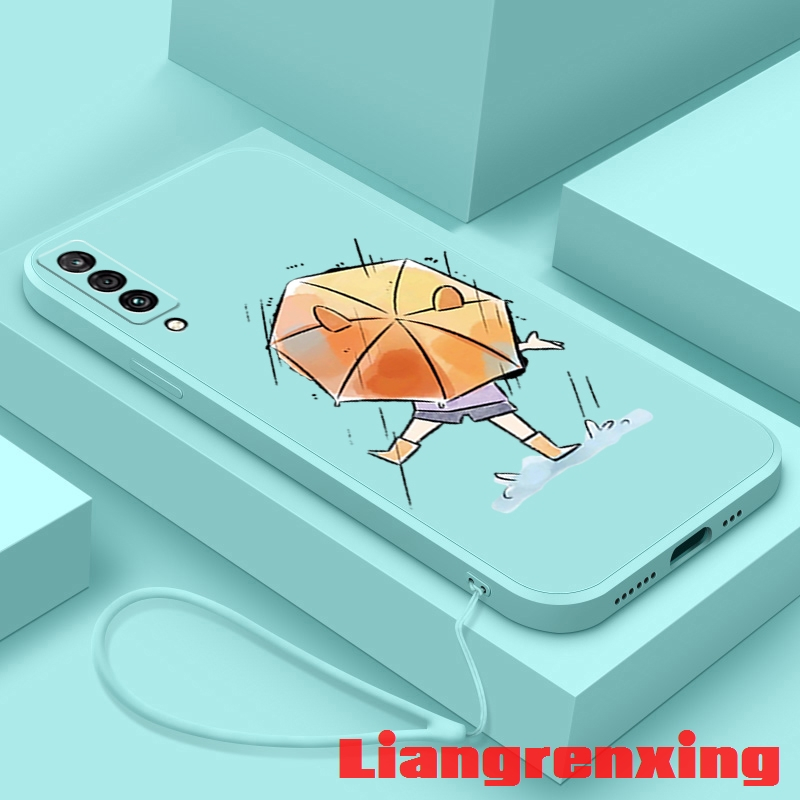 เคสซิลิโคนนิ่ม ลายการ์ตูนน่ารัก กันกระแทก สําหรับ SAMSUNG A7 2018 SAMSUNG A50 SAMSUNG A70 SAMSUNG A50S A30S YTHSYC01