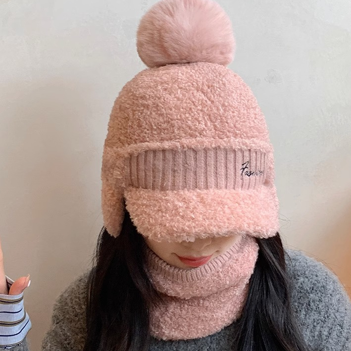 หมวกเบสบอล ป้องกันหู ให้ความอบอุ่น เข้ากับทุกการแต่งกาย แฟชั่นฤดูหนาว สําหรับผู้หญิง 2023 - รูปที่ 7