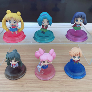 พวงกุญแจ PVC ลายการ์ตูนอนิเมะเซเลอร์มูน Tsukino Usagi Chibiusa ขนาด 5 ซม. 6 ชิ้น ต่อชุด