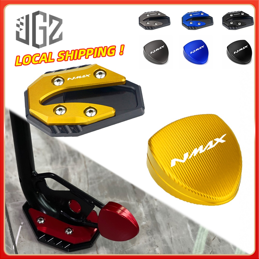 For YAMAHA NMAX งานแท้ CNC Aluminium Alloy N-MAX V2 ตีนเป็ดขาตั้งเดี่ยว NMAX 2020 2021 2022 ตีนเป็ด 
