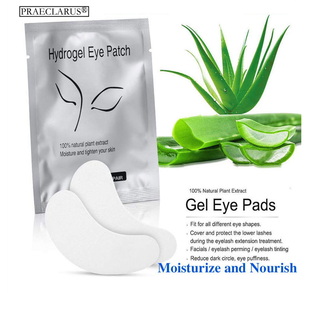 Paeclarus Hydrogel Eye Pads สําหรับขนตา Extension Patch Eye Mask Isolation Eye Patch สําหรับ Graft Eyelash Isolation Patch สติกเกอร์