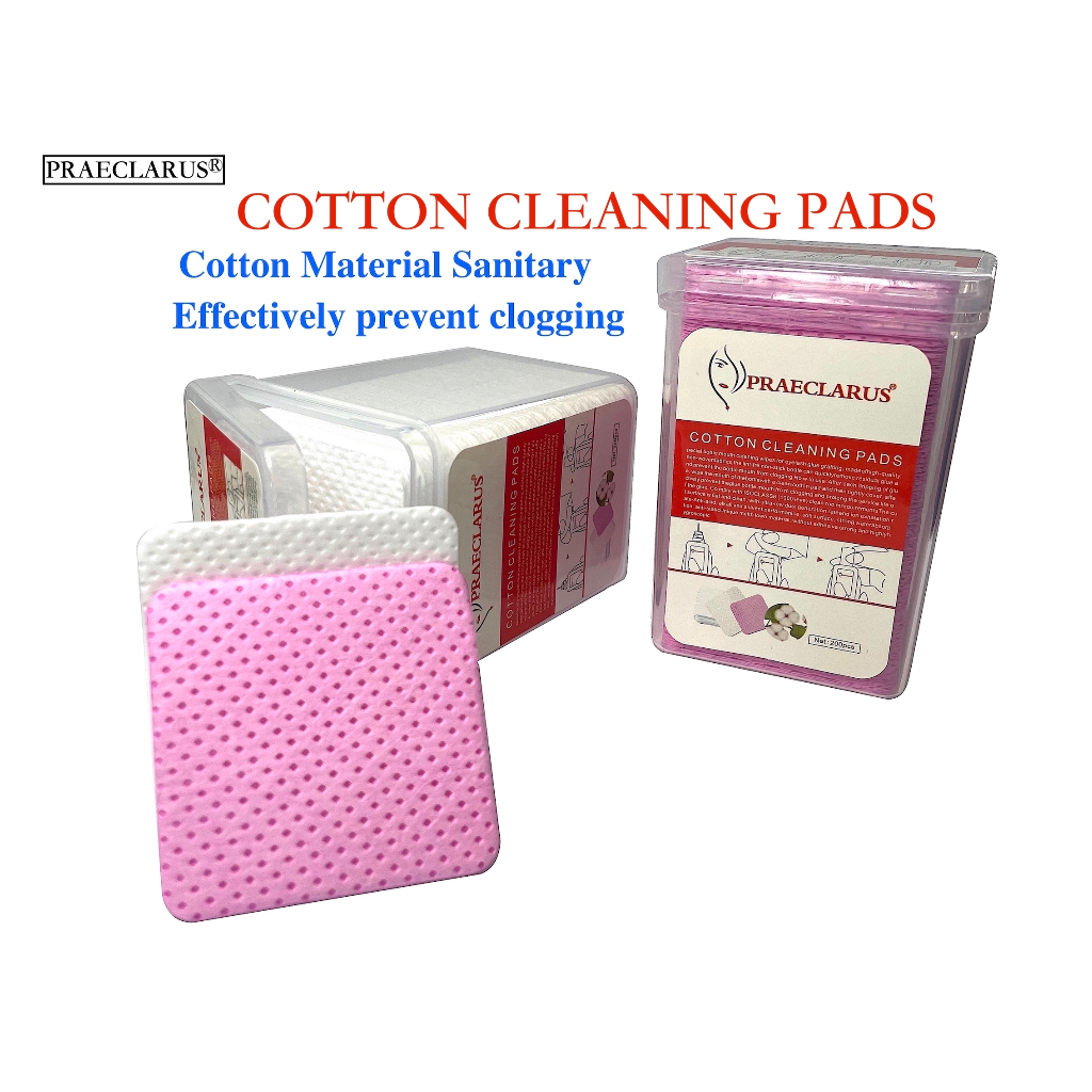 แพรคลาร์อุส ทําความสะอาดสําลีแผ่นกาวเช็ดขนตาขยายกาว น้ํายาล้าง แผ่นกระดาษไม่เป็นขุยผ้าฝ้าย ขนตา การปลูกถ่ายอวัยวะ กาวไม่ทอผ้าเช็ดทําความสะอาดขนตาขยายแผ่นกําจัด