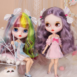 D DBS Little Ragdoll ชุดเดรสน่ารัก สีชมพู สําหรับเด็กผู้หญิง OB24 Lijia azone