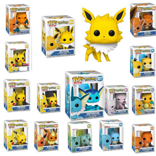 FUNKO โมเดลฟิกเกอร์ โปเกม่อน ปิกาจู Mewtwo Vulpix Flareon ของเล่นสําหรับเด็ก