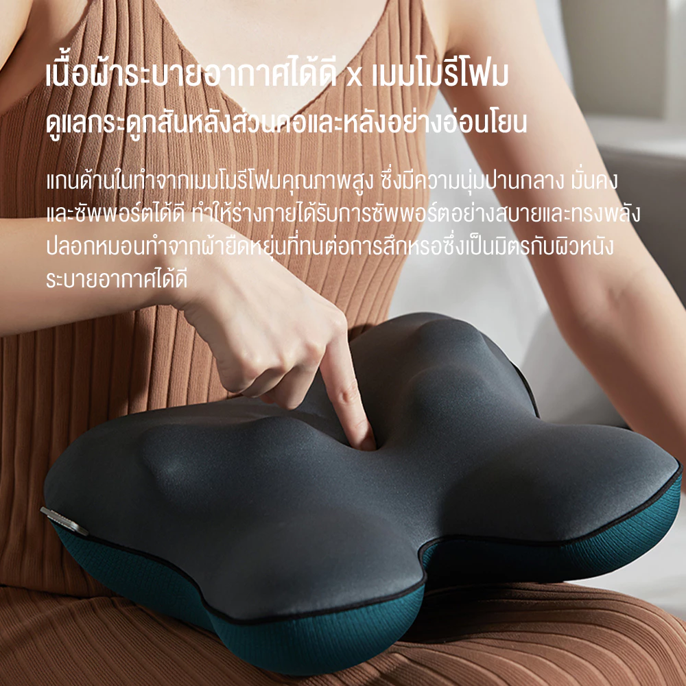 Philips เครื่องนวดไฟฟ้า หมอนนวดหลัง เครื่องนวดหลัง เครื่องนวดเอวไฟฟ้า ของขวัญ PPM4311 รับประกัน 2 ปี thumbnail 10