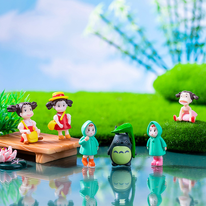 6 สไตล์ 2.2-3.5 ซม.อะนิเมะ May Mini Pvc รุ่น Mei Action Figures ของเล่นคลาสสิกเดสก์ท็อปตกแต่งสําหรับเด็กของขวัญวันเกิด