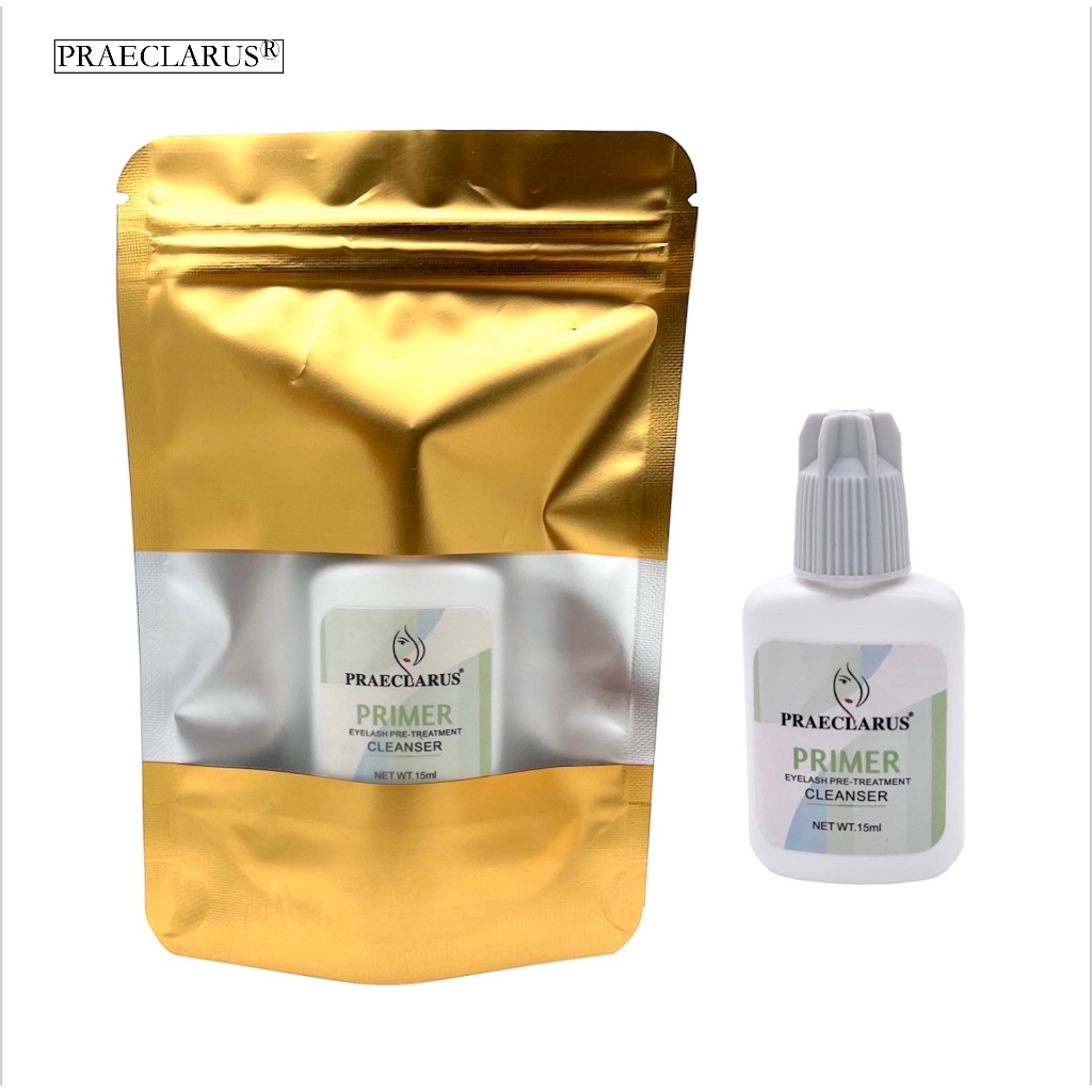Paeclarus กาวไพรเมอร์สําหรับขนตา Extension15ml Super Bonder Fixing Agent สําหรับขนตาส่วนบุคคล Professional Primer กาว Fixing Agent สําหรับ Lash Application