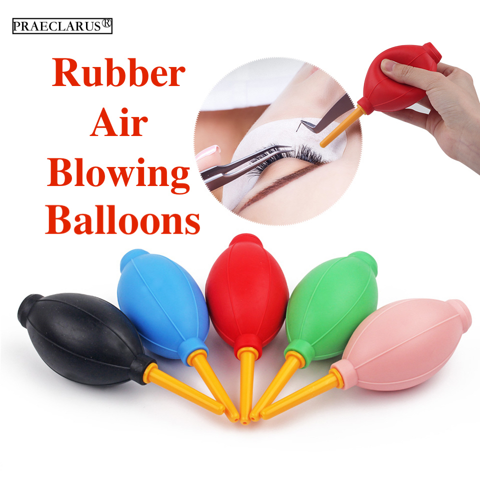 PRAECLARUS เครื่องเป่าขนตาปลอมซิลิโคน Air Blower สําหรับต่อขนตากาวทําความสะอาดขนตา