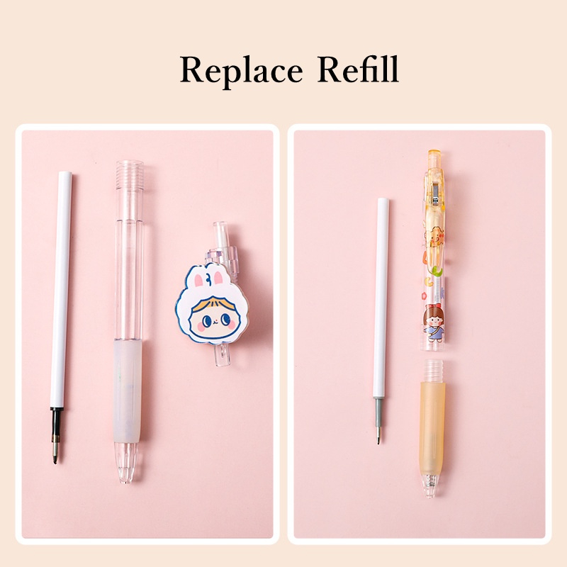 เจลกดสีดํารีฟิล 20 ชิ้น