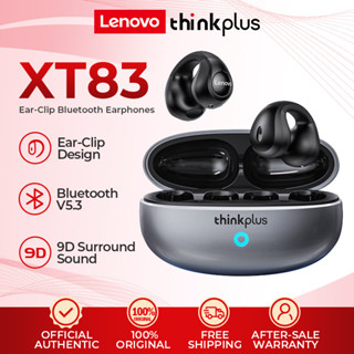 Lenovo thinkplus XT83II TWS Wireless bluetooth หูฟังไร้สาย บลูทูธ 5.2 ไมโครโฟน HIFI สเตอริโอ Klip Telinga headset Earphone Earbud-100% ORI